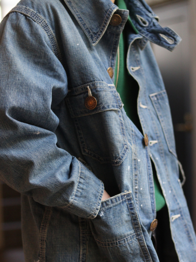 KOOKY ZOO(クーキー・ズー)J0048 JUVENILE DENIM COVER ALLの KOOKY ZOO(クーキー・ズー)J0048 JUVENILE DENIM COVER ALLの