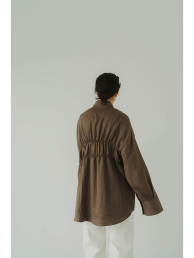 Knuth Marf (クヌースマーフ)KM23AJ03 shirring shirt(unisex)の通販 