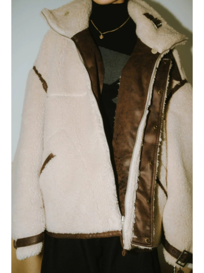 Knuth Marf (クヌースマーフ) KM23WG02 reversible mouton jacket