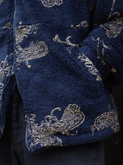 Knuth Marf (クヌースマーフ)KM23WG03 paisley pattern fleece(unisex