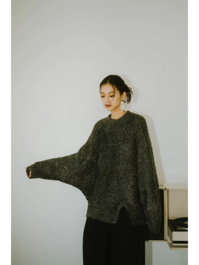 Knuth Marf (クヌースマーフ) KM23WG06 accent knit pullover(unisex