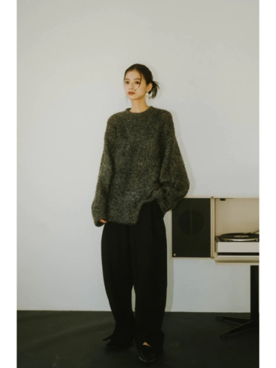 Knuth Marf (クヌースマーフ) KM23WG06 accent knit pullover(unisex