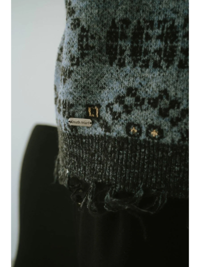 Knuth Marf (クヌースマーフ)KM23WJ01 vintage damage knit(unisex) の