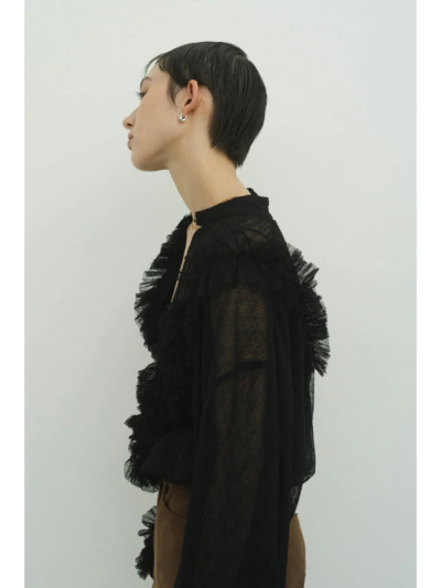 Knuth Marf (クヌースマーフ) KM24WG06 tulle design blouseの通販  