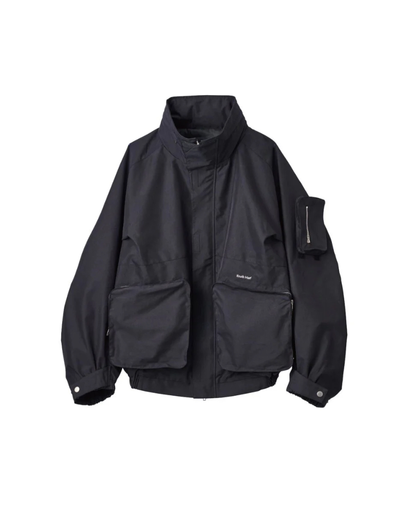 Knuth Marf 黒 レザージャケット F leather riders blouson(unisex)/black | KNUTH MARF