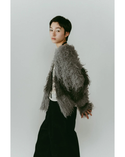 Knuth Marf クヌースマーフ shaggy cardigan 新品未使用 Knuth Marf (クヌースマーフ) KM25AM01 shaggy cardiganの通販 - BOOMERANG