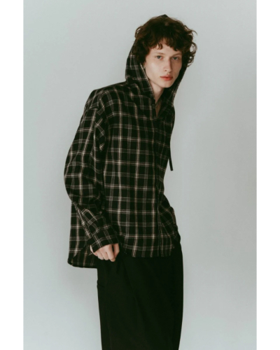 Knuth Marf (クヌースマーフ) KM25AN01 hooded over shirts(unisex)の