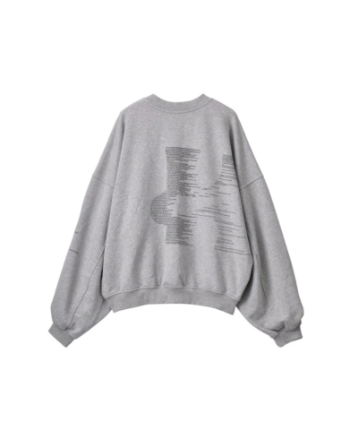 Knuth Marf (クヌースマーフ) KM25AN03 Kerror design sweat(unisex)の