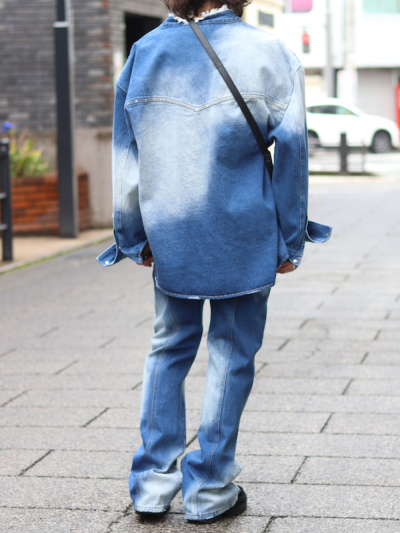 ジャケット・アウター Knuth marf western denim over shirt denim over shirt jacket(unisex)/indigo | KNUTH MARF
