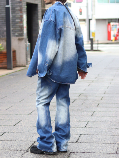 ジャケット・アウター Knuth Marf western denim over shirt western denim over shirt(unisex)/cinnamon | KNUTH MARF