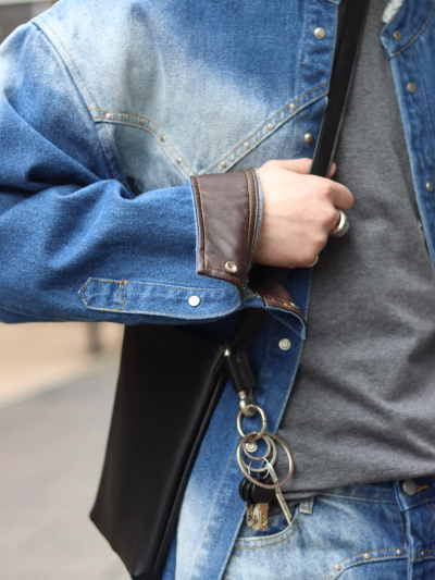 Knuth Marf (クヌースマーフ) KM25SPG04 western denim over shirt