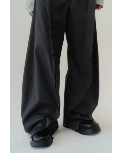 Knuth Marf (クヌースマーフ) KM25SUG09 slit deformed pants
