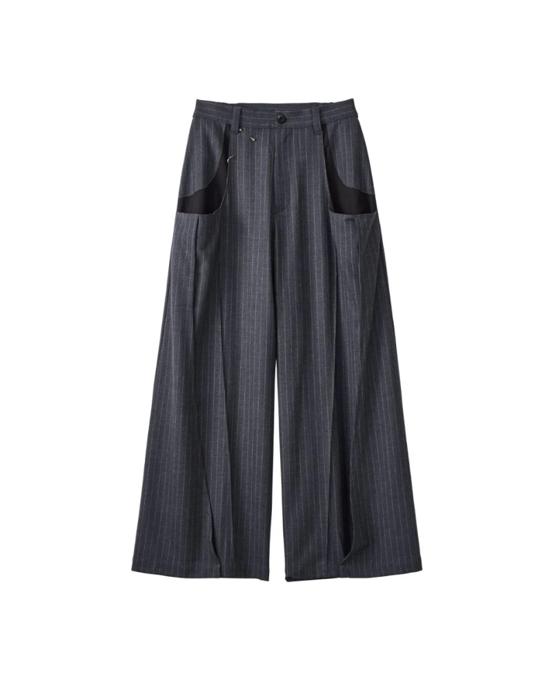 Knuth Marf (クヌースマーフ) KM25WG04 pierced drape pants(unisex)の