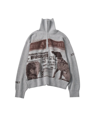 Knuth Marf (クヌースマーフ) KM25WJ01 concept jacquard knitの通販