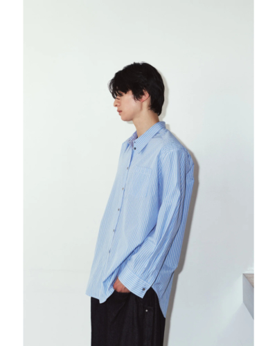 Knuth Marf (クヌースマーフ) KM26EAN01 label over shirt(unisex)の
