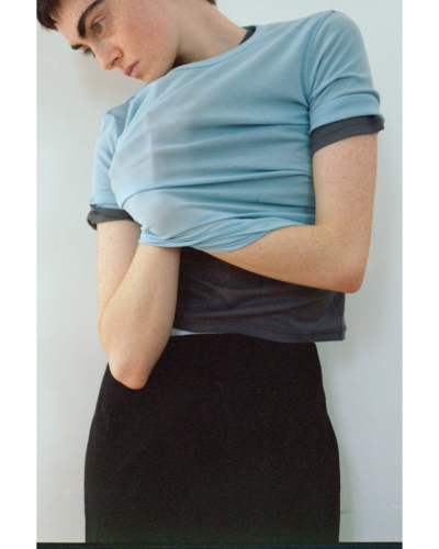 LITTLE $UZIE (リトルスージー) LS52517T-2 T HIGH TWIST JERSEY