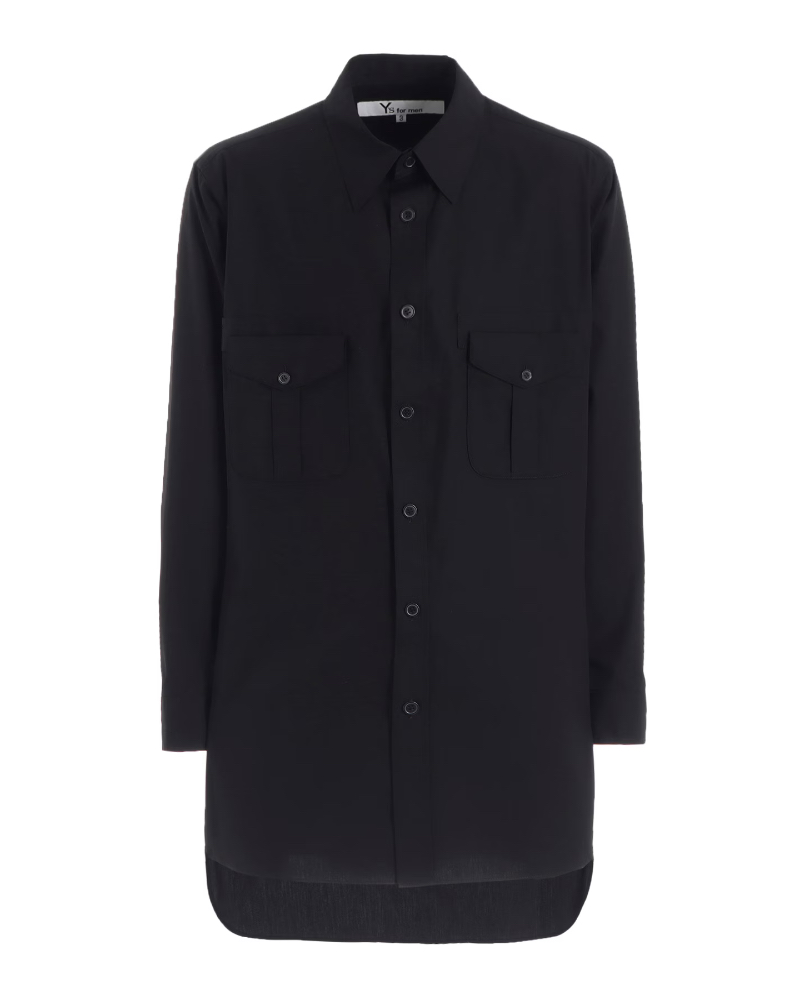 Y's for men（ワイズフォーメン）MA-B07-001 100/2 BROAD SHIRT WITH