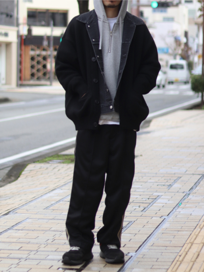 SOFTHYPHEN（ソフトハイフン）MGMCT221097 SOHY HALF ZIP UP HOODIEの 