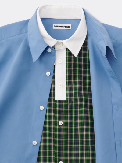 SOFTHYPHEN（ソフトハイフン）MGMFB251211 RUGBY COLLAR DOUBLE