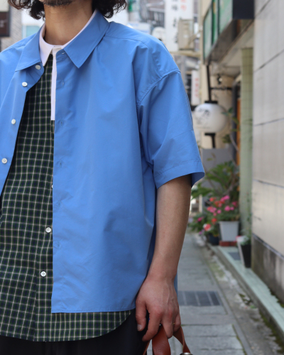 SOFTHYPHEN（ソフトハイフン）MGMFB251211 RUGBY COLLAR DOUBLE FRONT