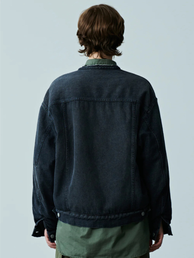 KHA:KI（カーキ）MIL23FJK3199 BACK BOA DENIM JACKETの通販 - BOOMERANG