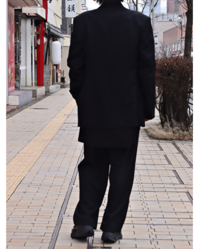 Y's for men（ワイズフォーメン）MK-J06-101 WOOL GABARDINE LEFT AND