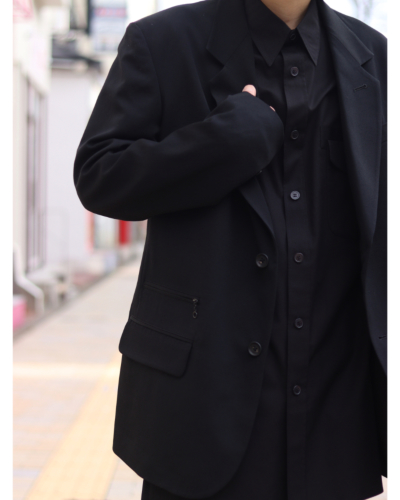 Y's for men（ワイズフォーメン）MK-J06-101 WOOL GABARDINE LEFT AND