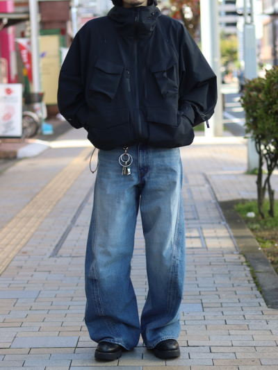 NVRFRGT（ネバーフォーゲット）NF242P04B 3D TWISTED WIDE LEG