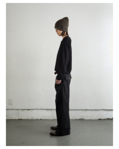 NVRFRGT（ネバーフォーゲット）NF252P03 TUCKED WIDE LEG