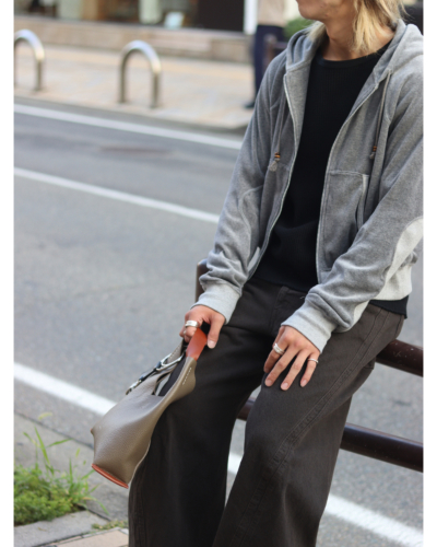 NVRFRGT（ネバーフォーゲット）NF252P10B 3D TWISTED WIDE LEG