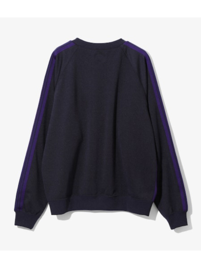 NEEDLES（ニードルズ）NS245 Track Crew Neck Shirt - Poly Smoothの