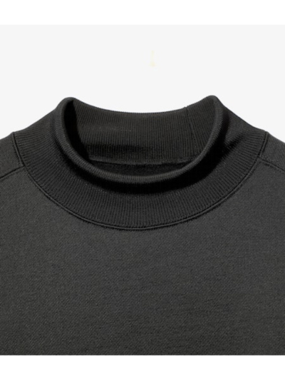 MORE SALE】NEEDLES（ニードルズ）NS258 L/S Mock Neck Tee - C/PE