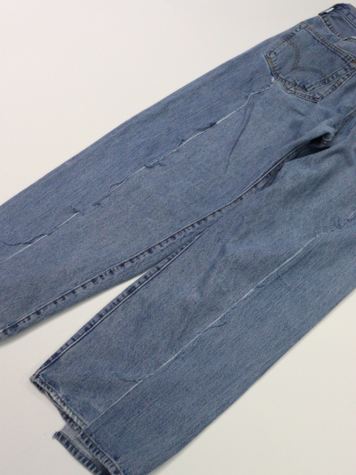 OLDPARK baggy jeans オールドパーク バギー デニム 再構築 OLDPARK baggy jeans オールドパーク バギー デニム 再構築