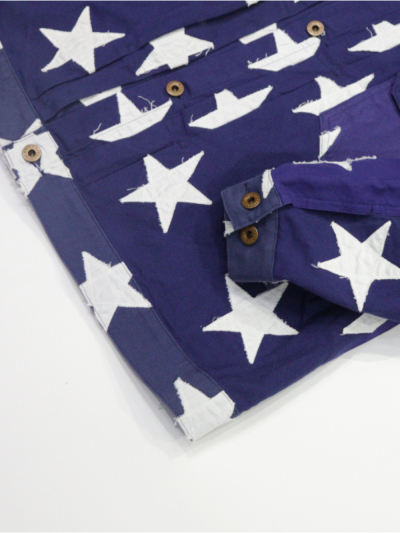 オールドパーク OLD PARK フラッグ モッズコート 羽織 スタンドカラー