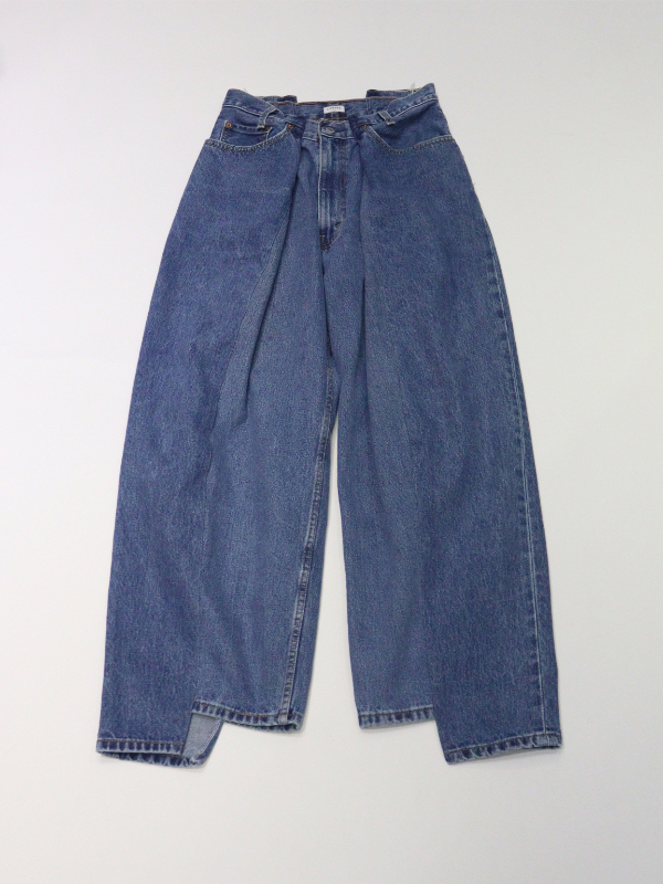 OLD PARK（オールド パーク) OP-483-5 4 TUCK JEANS[SUMMER SALE