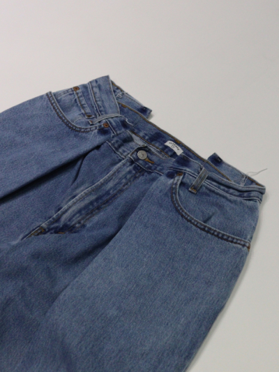 OLD PARK（オールド パーク) OP-483-6 4 TUCK JEANSの通販