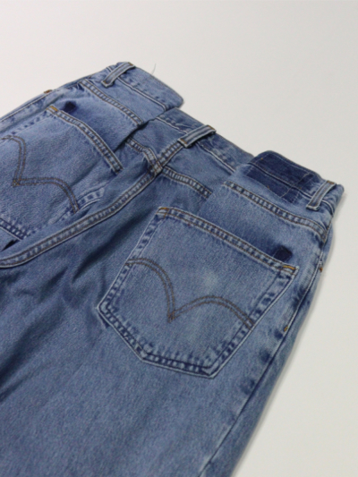 OLD PARK（オールド パーク) OP-483-6 4 TUCK JEANSの通販