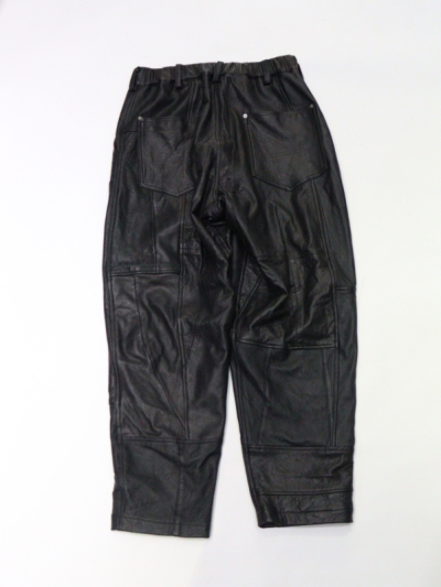 OlD PARK オールドパーク　レザー　トートバッグ　ライダース　リメイク OLD PARK / オールドパーク】Oversized Riders Shirts ”Military