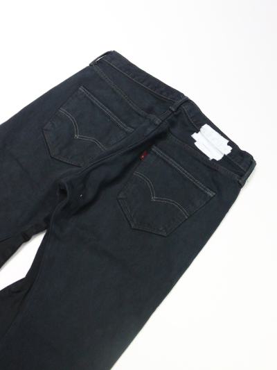 OLD PARK ALA JEANS BLACK S リメイク オールドパーク OLDPARK(オールドパーク) LEVI'S REMAKE DENIM PANTS リーバイス