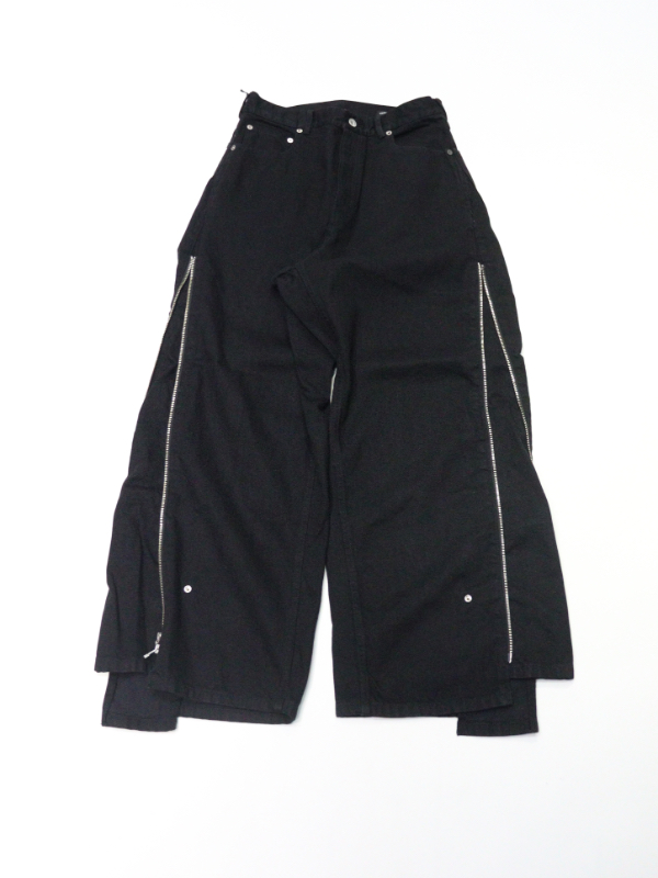 【OLD PARK/オールドパーク】　2WAY TEE NUMBER OLD PARK（オールド パーク）〉2Way T - Charcoal TOKYO Online