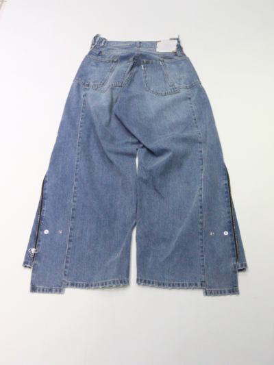 OLD PARK（オールド パーク）OPJ-04 ZIP BAGGY JEANSの通販