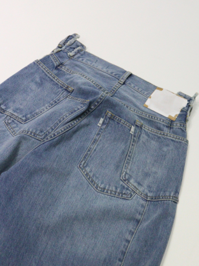 【XLサイズ】OLDPARK baggy jeans オールドパークバギーデニム OLD PARK / BAGGY JEANS (Blue)