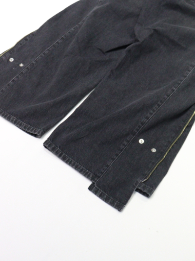 OLD PARK（オールド パーク）OPJ-04 ZIP BAGGY JEANSの通販
