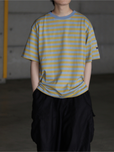 NEEDLES（ニードルズ）OT258 S/S CREW NECK TEE - COTTON STRIPE