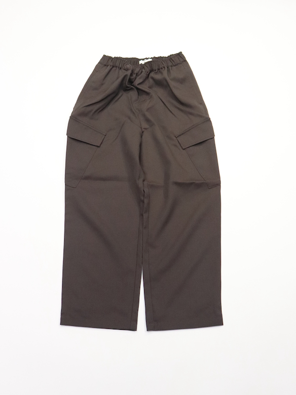 PHEENY（フィーニー）PA23-PT03 Wool twill military easy pants