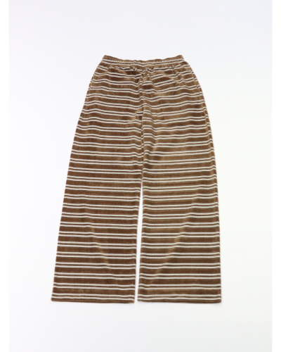 PHEENY フィーニー PHEENY（フィーニー）PA25-CS11 Velvet border wide pantsの通販