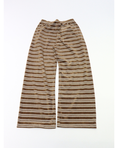PHEENY（フィーニー）PA25-CS11 Velvet border wide pantsの通販
