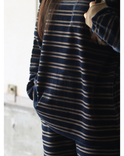 PHEENY（フィーニー）PA25-CS11 Velvet border wide pantsの通販