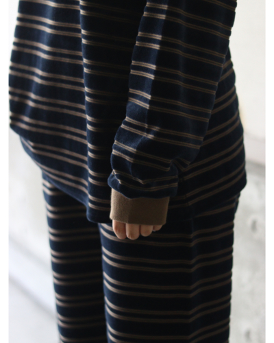 PHEENY（フィーニー）PA25-CS11 Velvet border wide pantsの通販