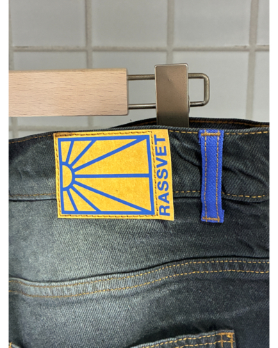 RASSVET (ラスベート) PACC18P004 SUN DYED BAGGY DENIM SHORTSの通販